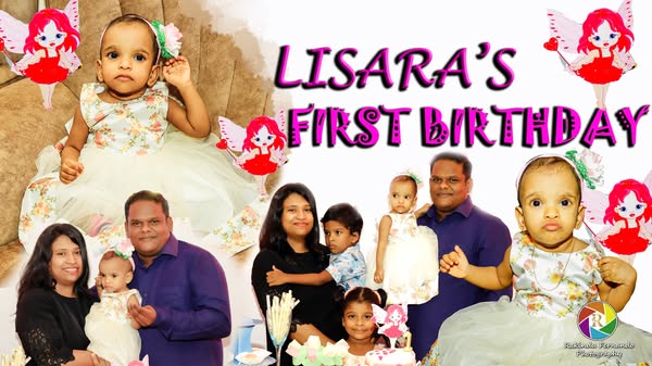 BABY LISARA'S FIRST BIRTHDAY 