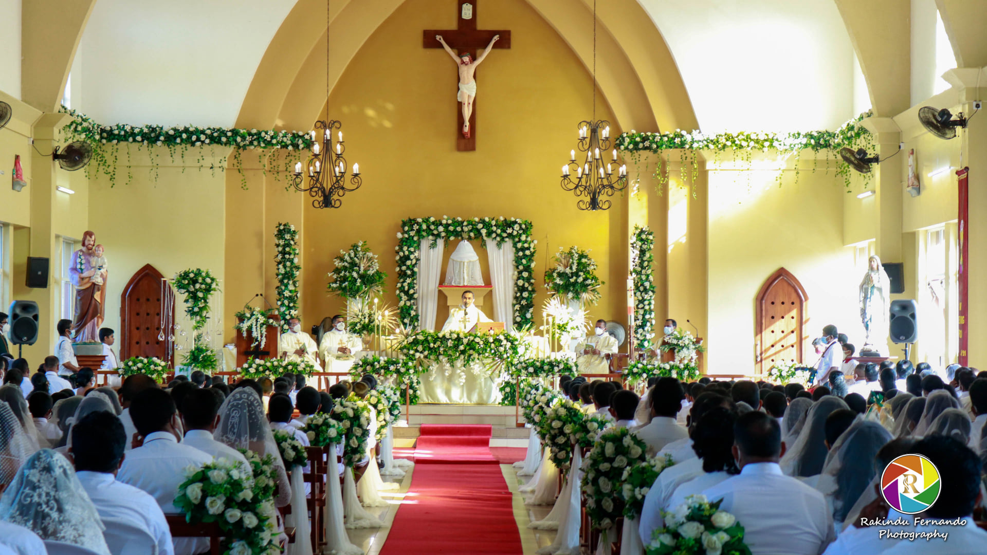 FIRST HOLY COMMUNION at St. Sebastian's College, Moratuwa.