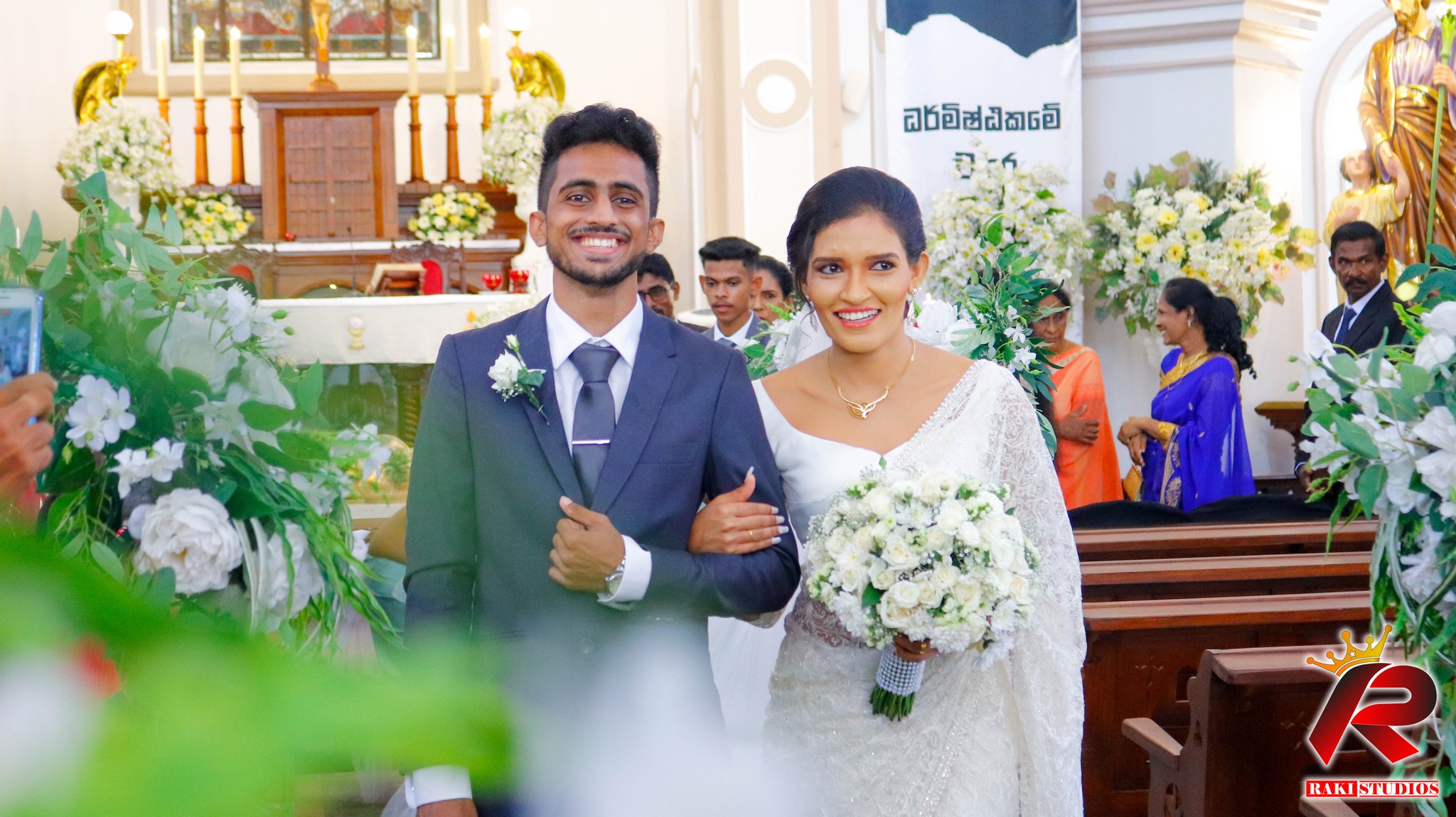 Dileepa & Tharindu's Church Wedding Day